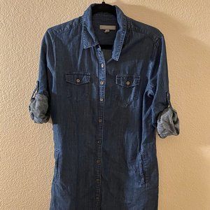 Banana Republic Denim Shirt Dress